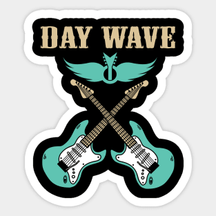 DAY WAVE BAND Sticker